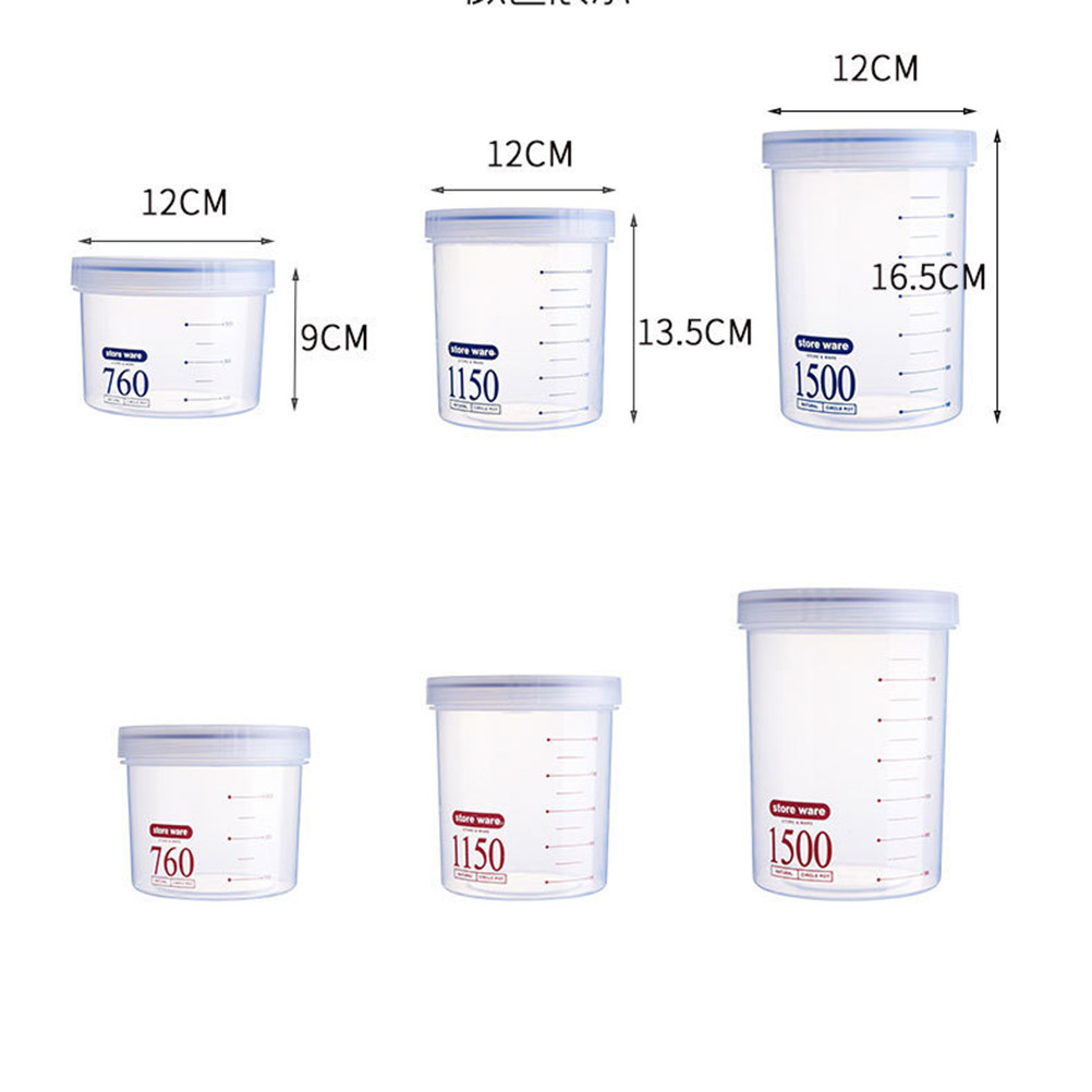 Dry Food Snacks - 1500Ml Airtight Leakproof Food Storage Container