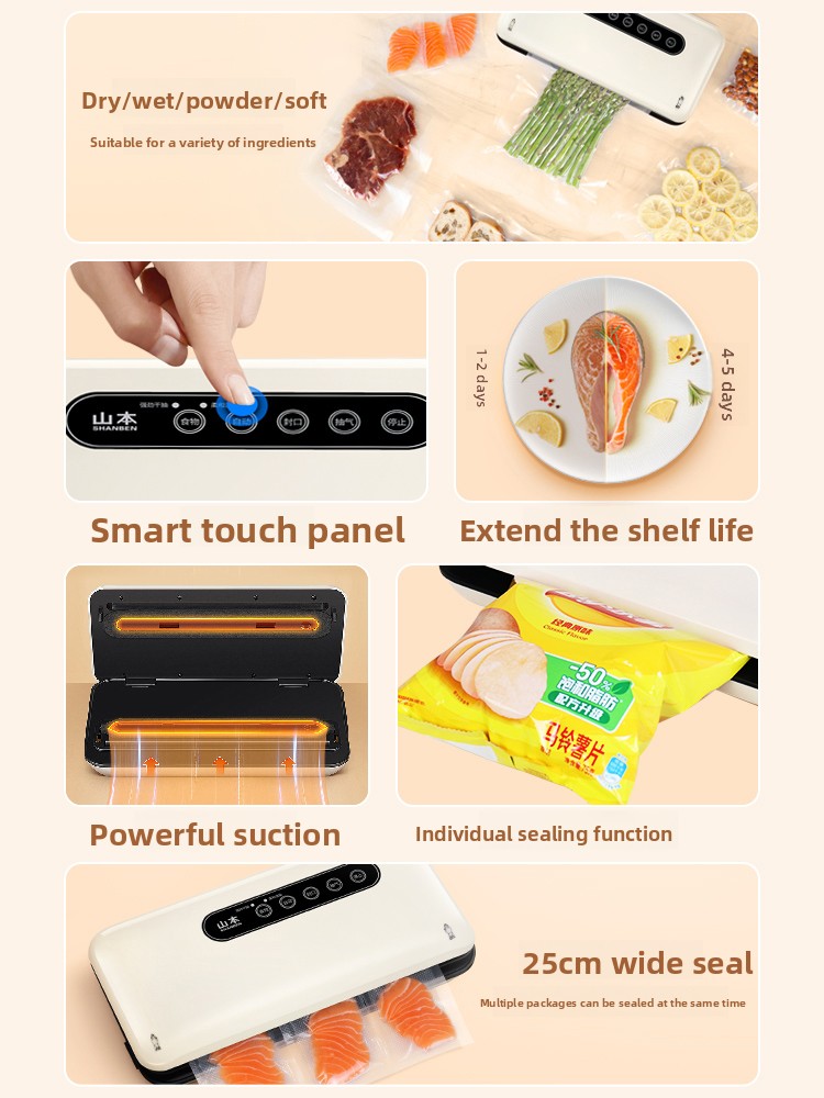 Mini Vacuum Sealer Machine Aut - огляд і ціна Food Snacks In Usa