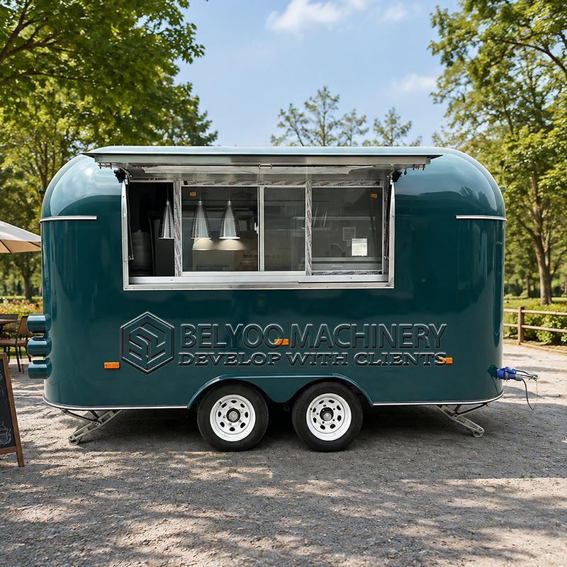 Belyoo Commercial Food Trailer - огляд і ціна Food Snacks In Usa