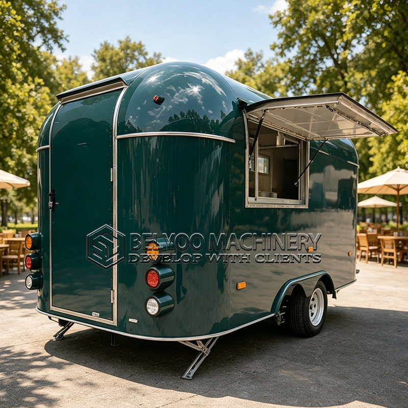 Belyoo Commercial Food Trailer - огляд і ціна Food Snacks In Usa