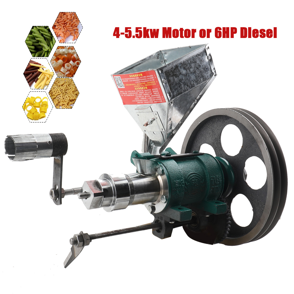 25Kg/h Snack Extruder Corn Ric - огляд і ціна Food Processor Snacks
