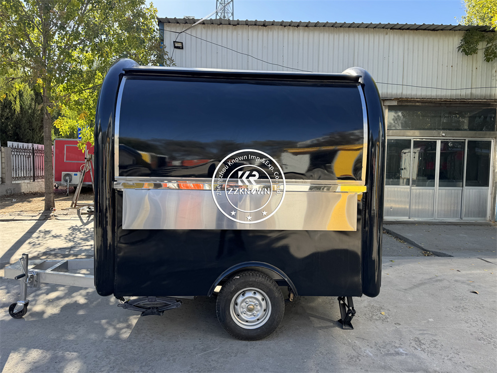 Street Mobile Coffee Shop Fast - огляд і ціна Fast Food With Snacks