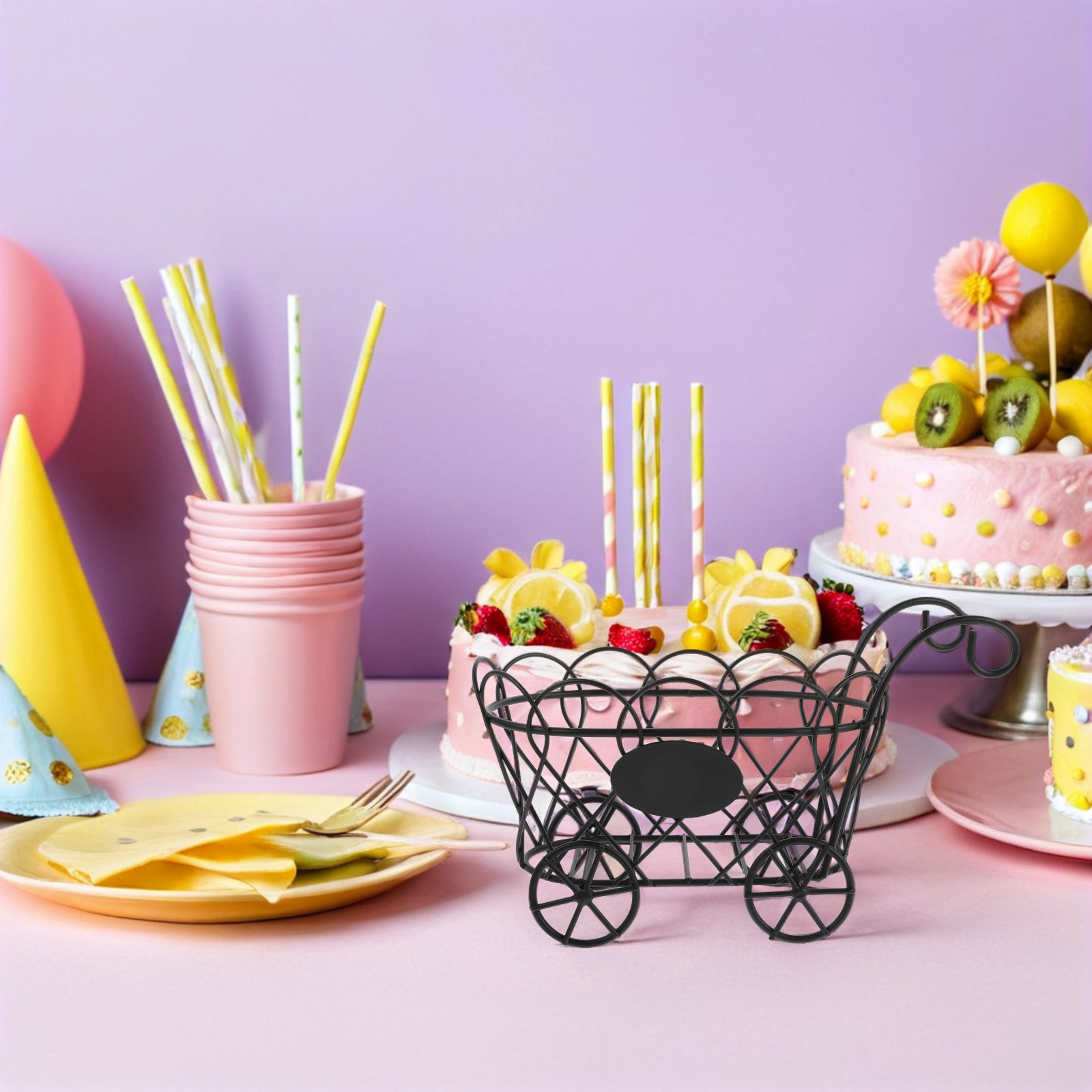 French Fries Basket Cradle Car - огляд і ціна Fast Food With Snacks