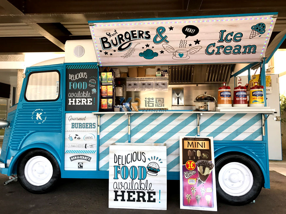 Electric Ice Cream Truck Fast  - огляд і ціна Fast Food With Snacks