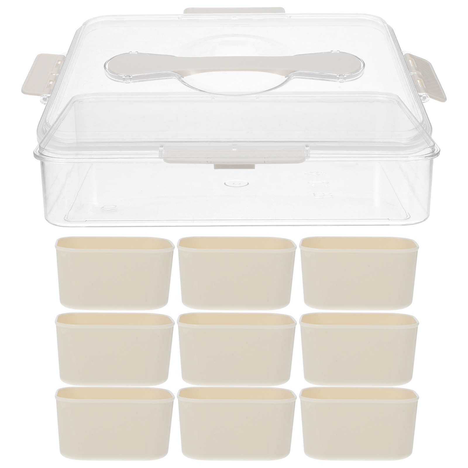 9-Compartment Snack Box Divide - огляд і ціна Dry Food Snacks