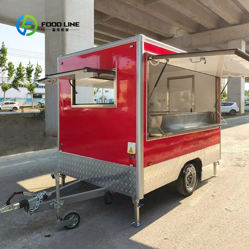 Customized Mobile Food Truck T - огляд і ціна Fast Food With Snacks
