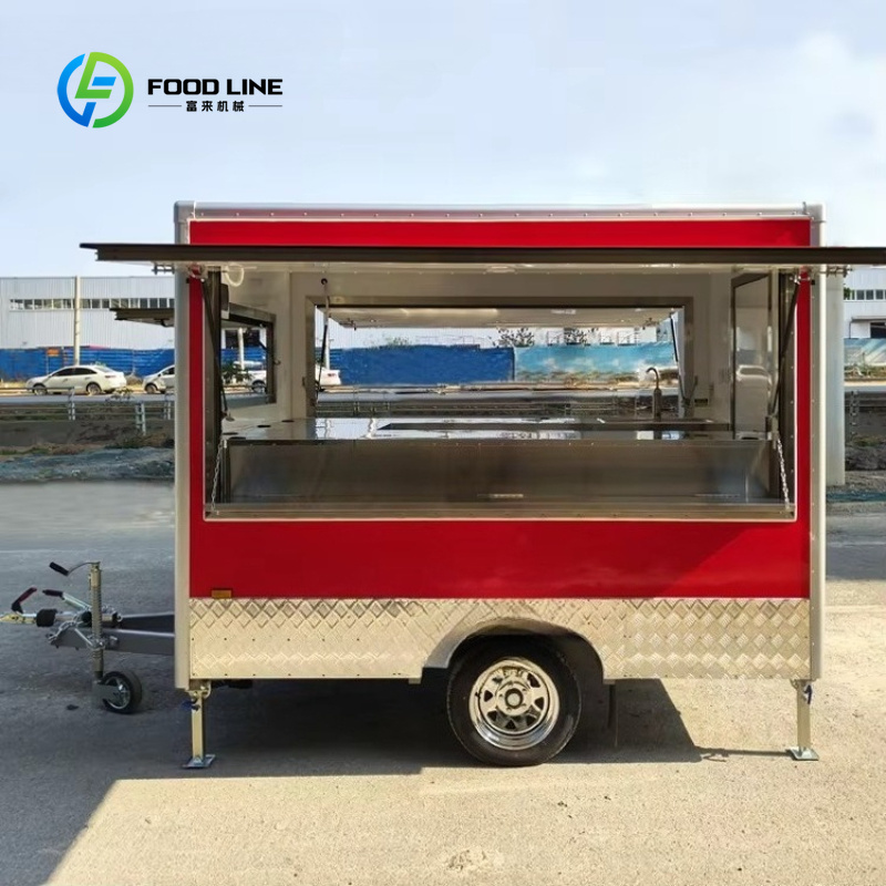 Customized Mobile Food Truck T - огляд і ціна Fast Food With Snacks
