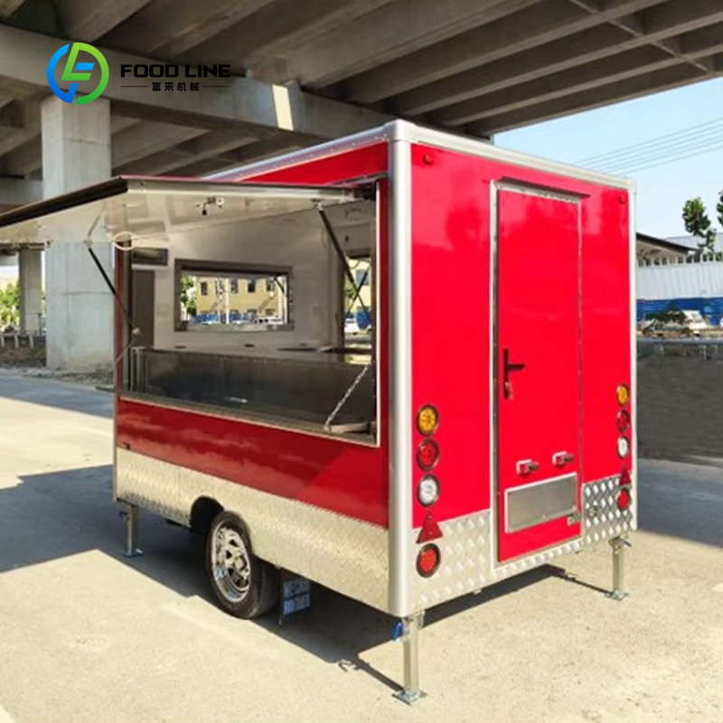Customized Mobile Food Truck T - огляд і ціна Fast Food With Snacks