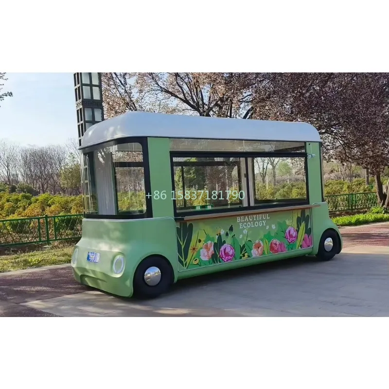 Widely Using Food Truck Traile - огляд і ціна Fast Food With Snacks
