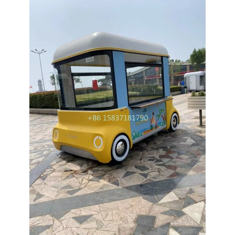 Widely Using Food Truck Traile - огляд і ціна Fast Food With Snacks